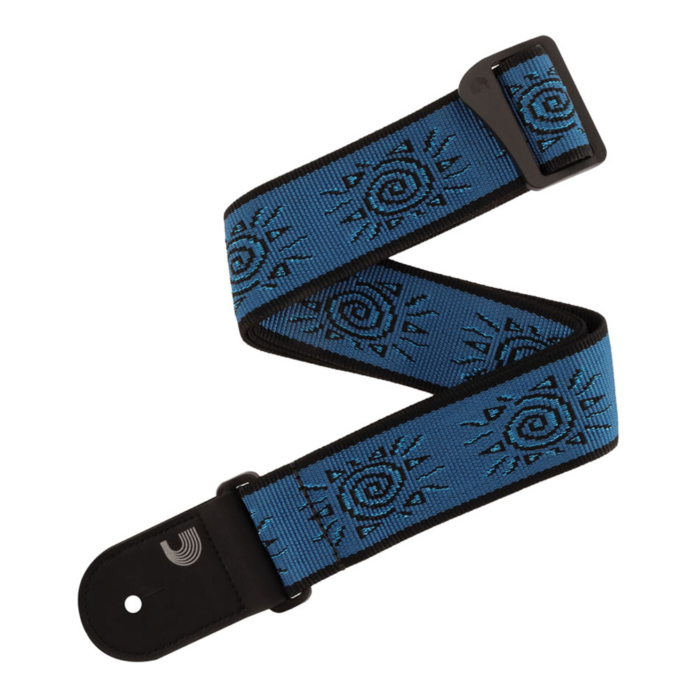 D'Addario <br>Vintage Planet Waves Suns Strap, Blue Suns [50PW04]