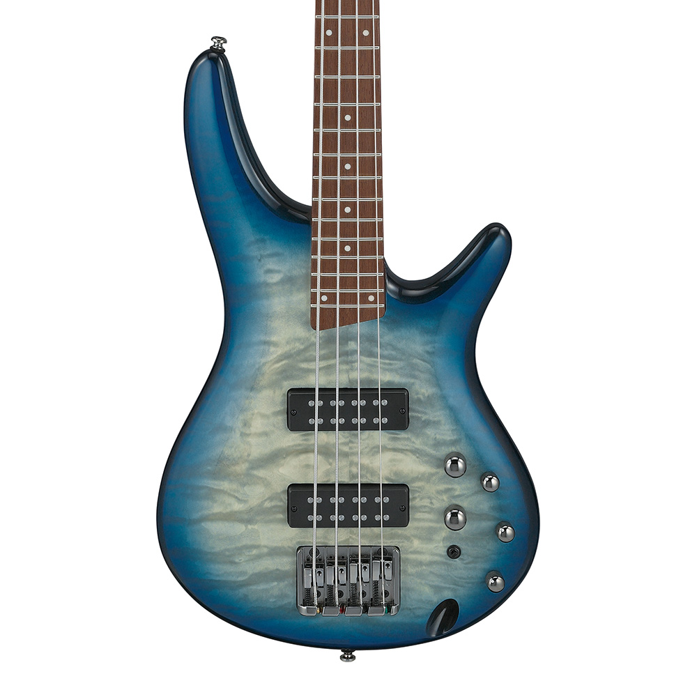 Ibanez <br>SR Standard SR400EQM-SCB (Stained Cosmic Blue Starburst)