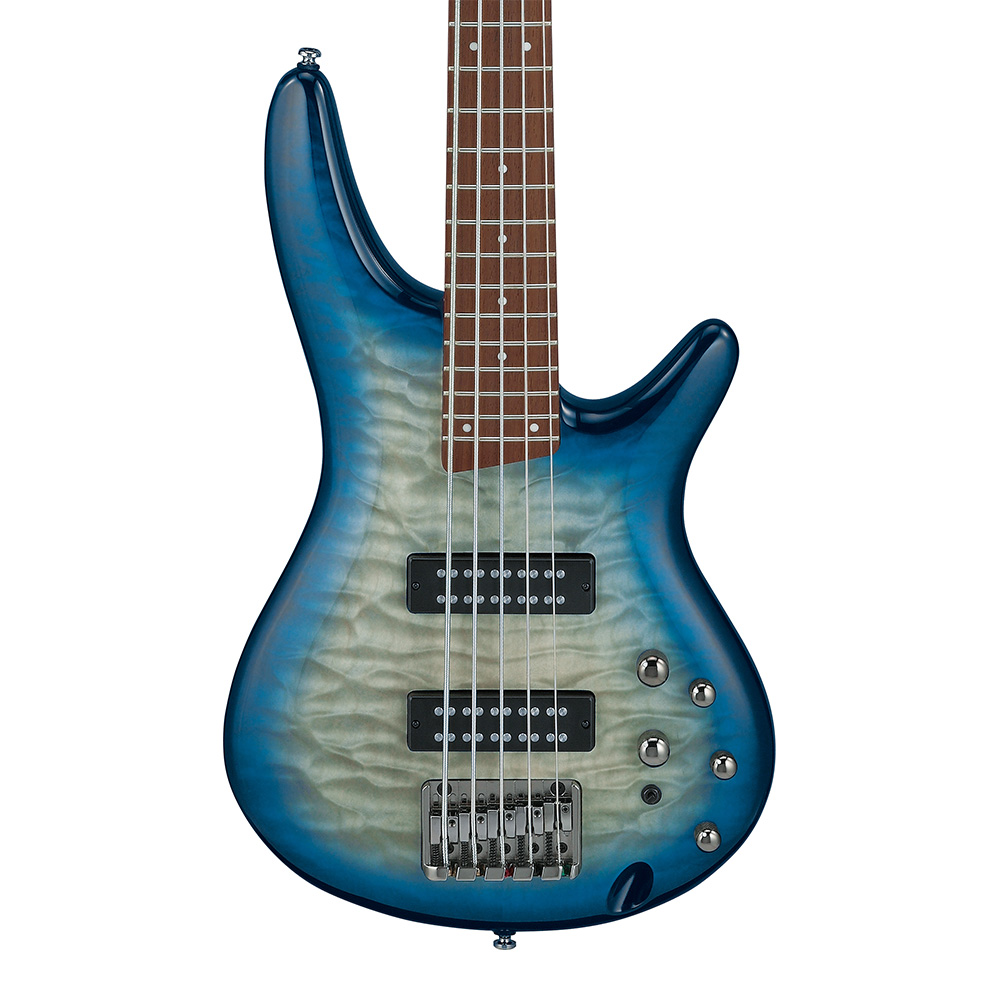 Ibanez <br>SR Standard SR405EQM-SCB (Stained Cosmic Blue Starburst)