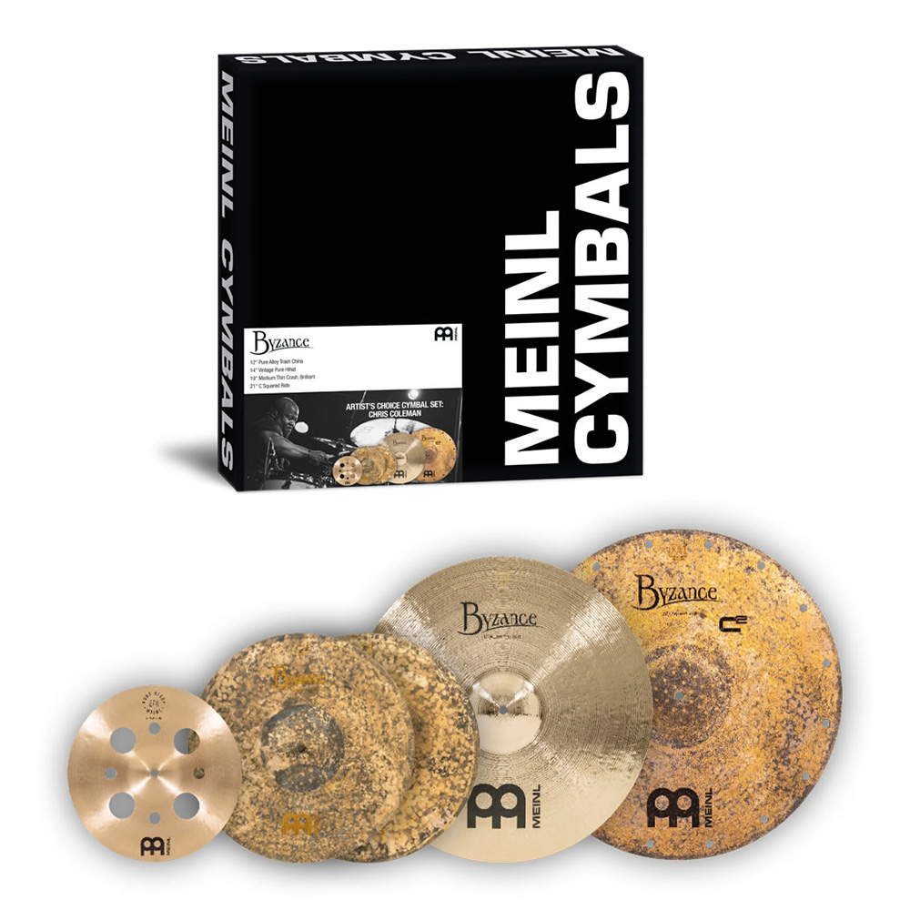 MEINL <br>A-CS5 [Artist's Choice Cymbal Set - Chris Coleman Set]