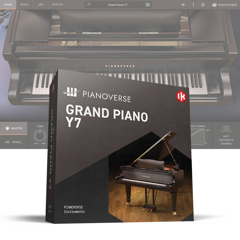 IK Multimedia <br>Pianoverse Grand Piano Y7