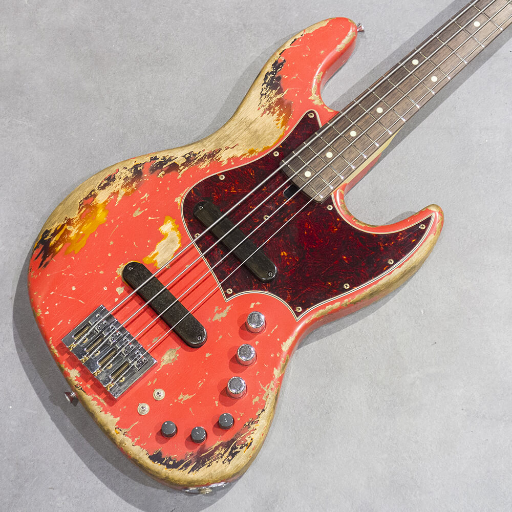 Xotic <br>XJ-1T 4st Fiesta Red over 3TB Super Heavy Aged Alder/R
