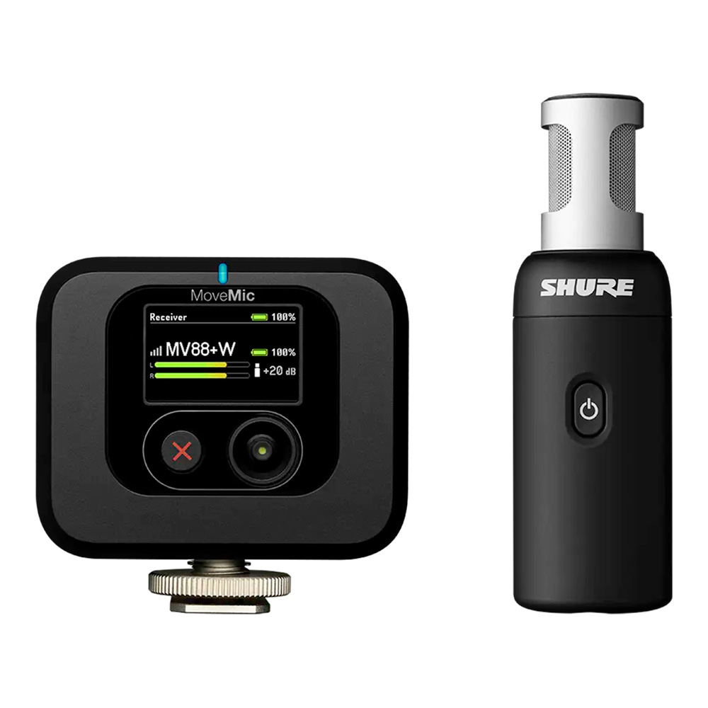 SHURE <br>MoveMic 88+ M@Lbg MV88+W-KIT-J-Z6