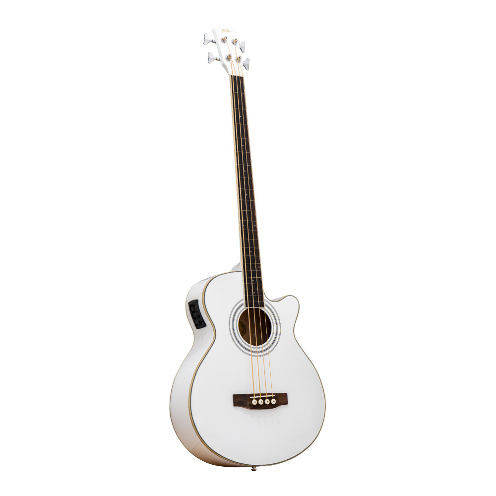 ELK <br>ACOBE 4 Fretless White Sparkle