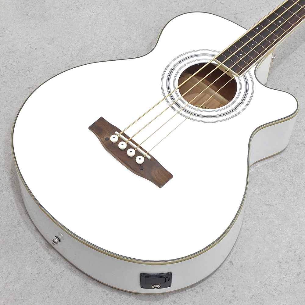 ELK <br>ACOBE 4 Fretless White Sparkle