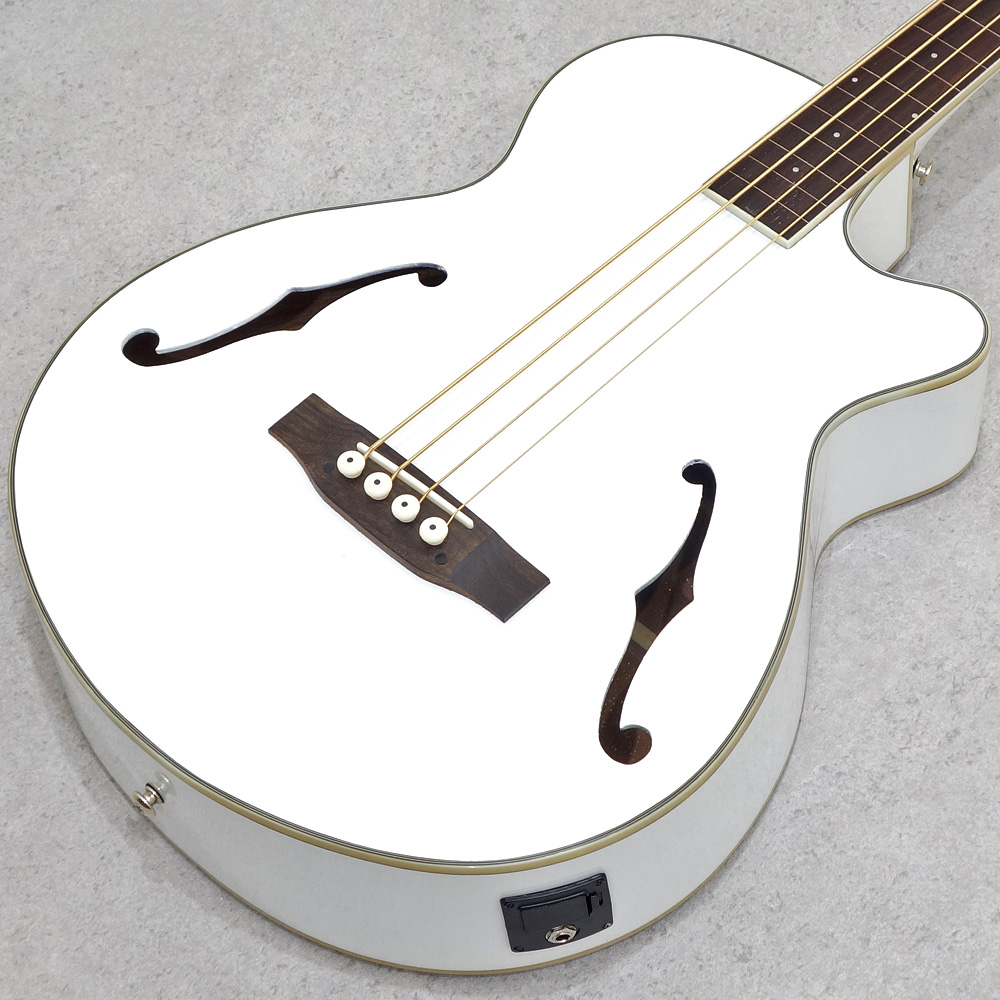 ELK <br>ACOBE 4 F-Hole Fretless White Sparkle