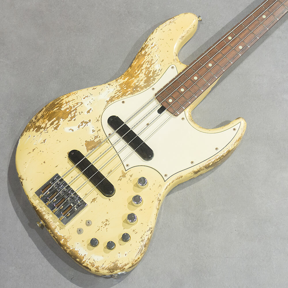 Xotic <br>XJ-1T/4st/Vintage White S.H-Aged/Ash/R #3223