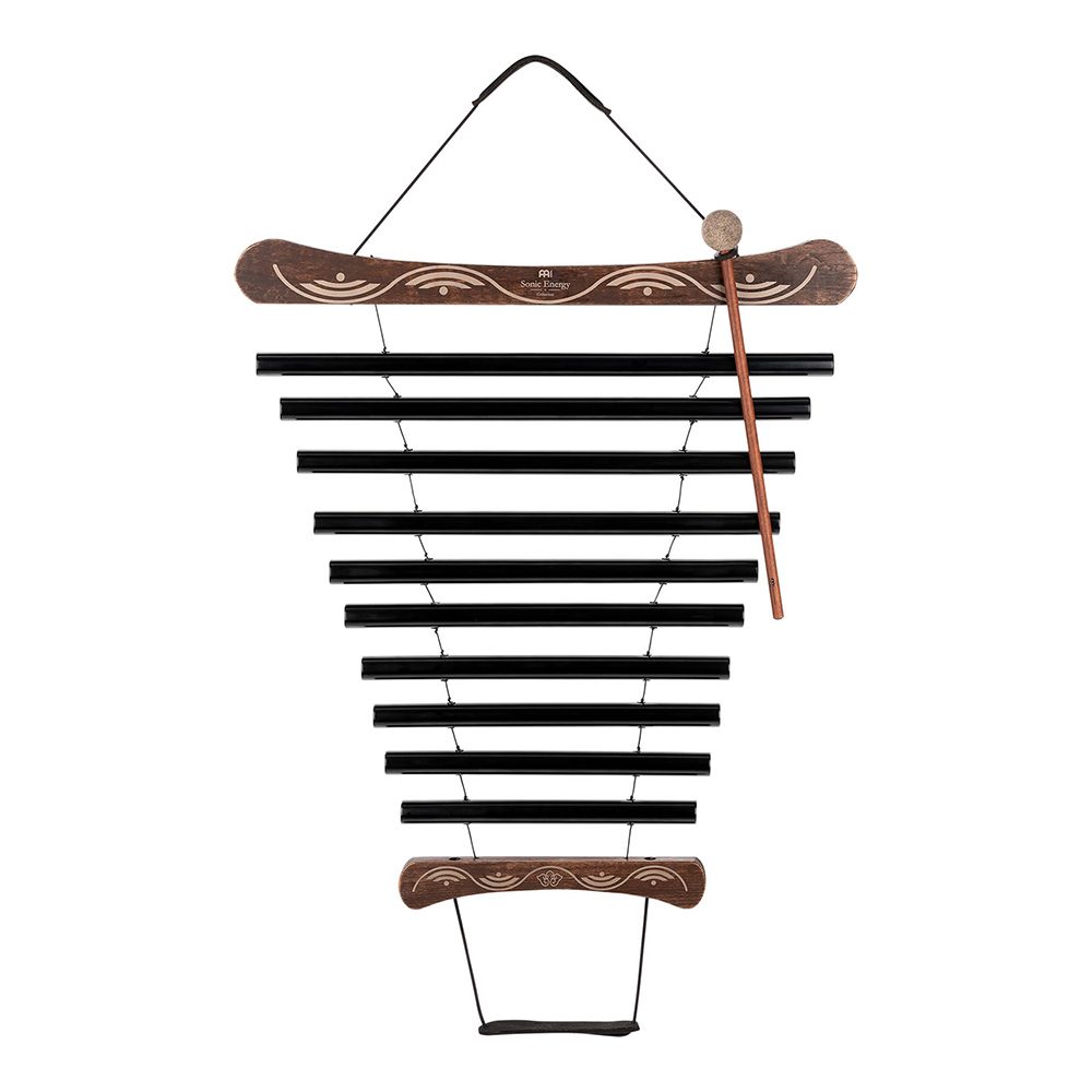 MEINL Sonic Energy <br>Meditation Flow Chime 38" / 95 cm, 432 Hz, 10 Notes, C Minor, Black [MFC10CMIBK]