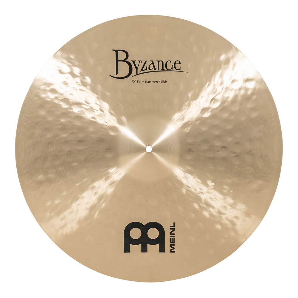MEINL <br>22" Byzance Traditional Extra Hammered Ride [B22EHR]