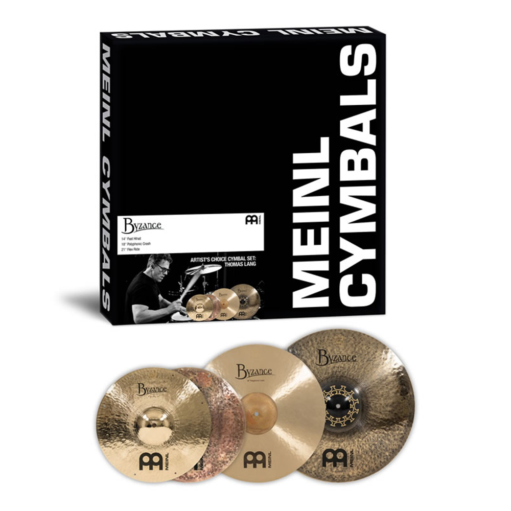 MEINL <br>Byzance Artist's Choice Cymbal Set: Thomas Lang [A-CS7]