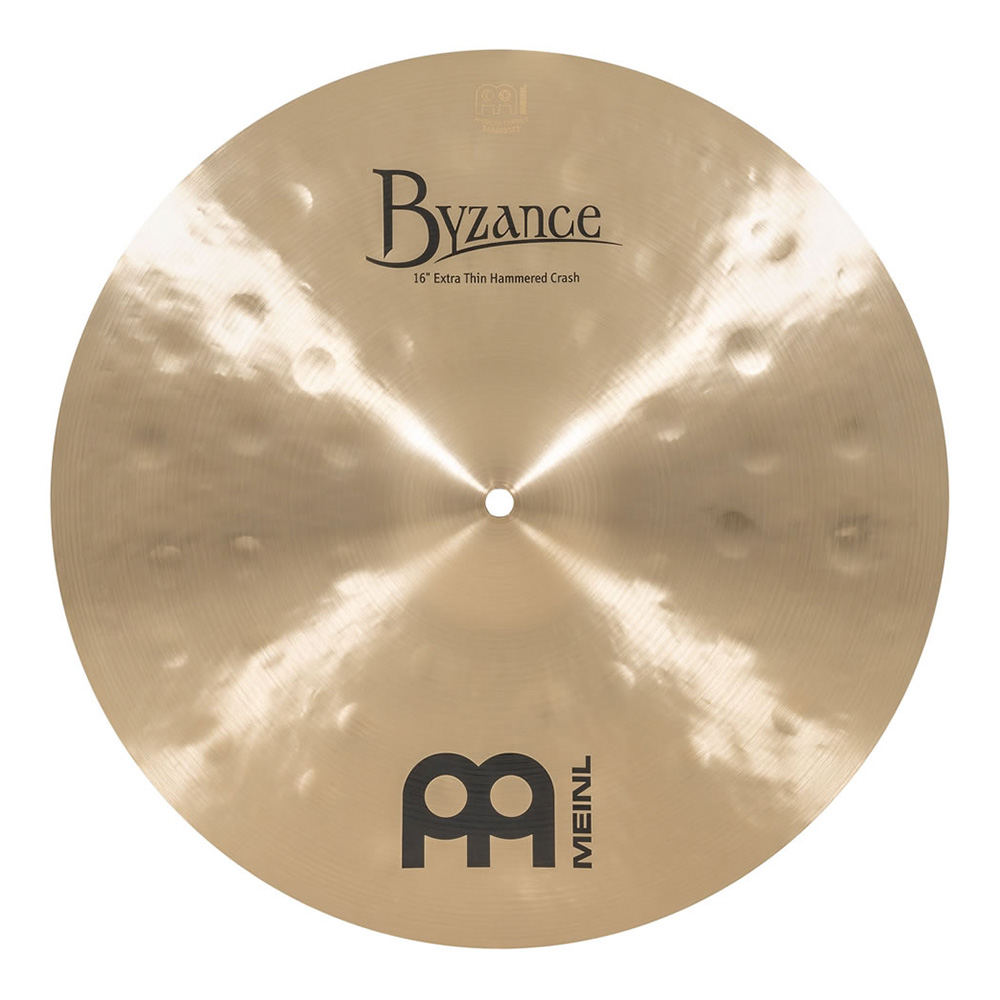 MEINL <br>16" Byzance Traditional Extra Thin Hammered Crash [B16ETHC]