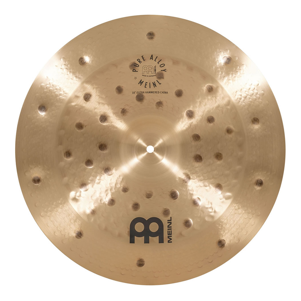 MEINL <br>18" Pure Alloy Extra Hammered China [PA18EHCH]