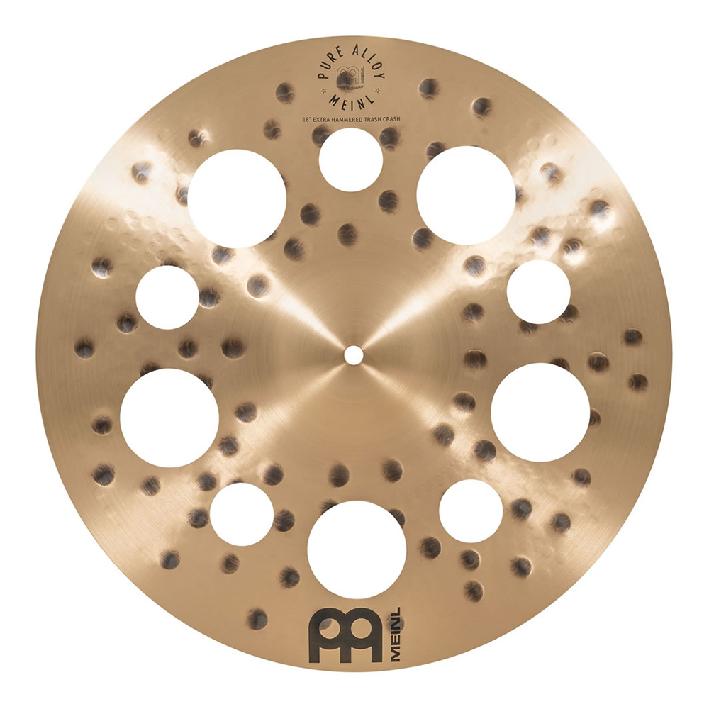 MEINL <br>18" Pure Alloy Extra Hammered Trash Crash [PA18EHTRC]