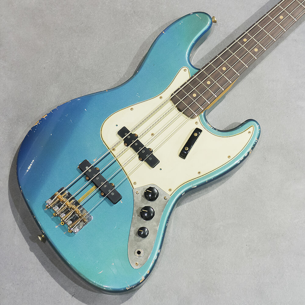 RS Guitarworks <br>Contour Bass '63 Aged Lake Placid Blue Road Warrior