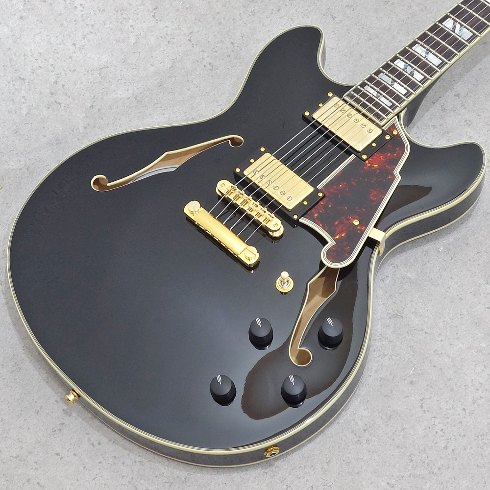 D'Angelico <br>Excel DC Solid Black