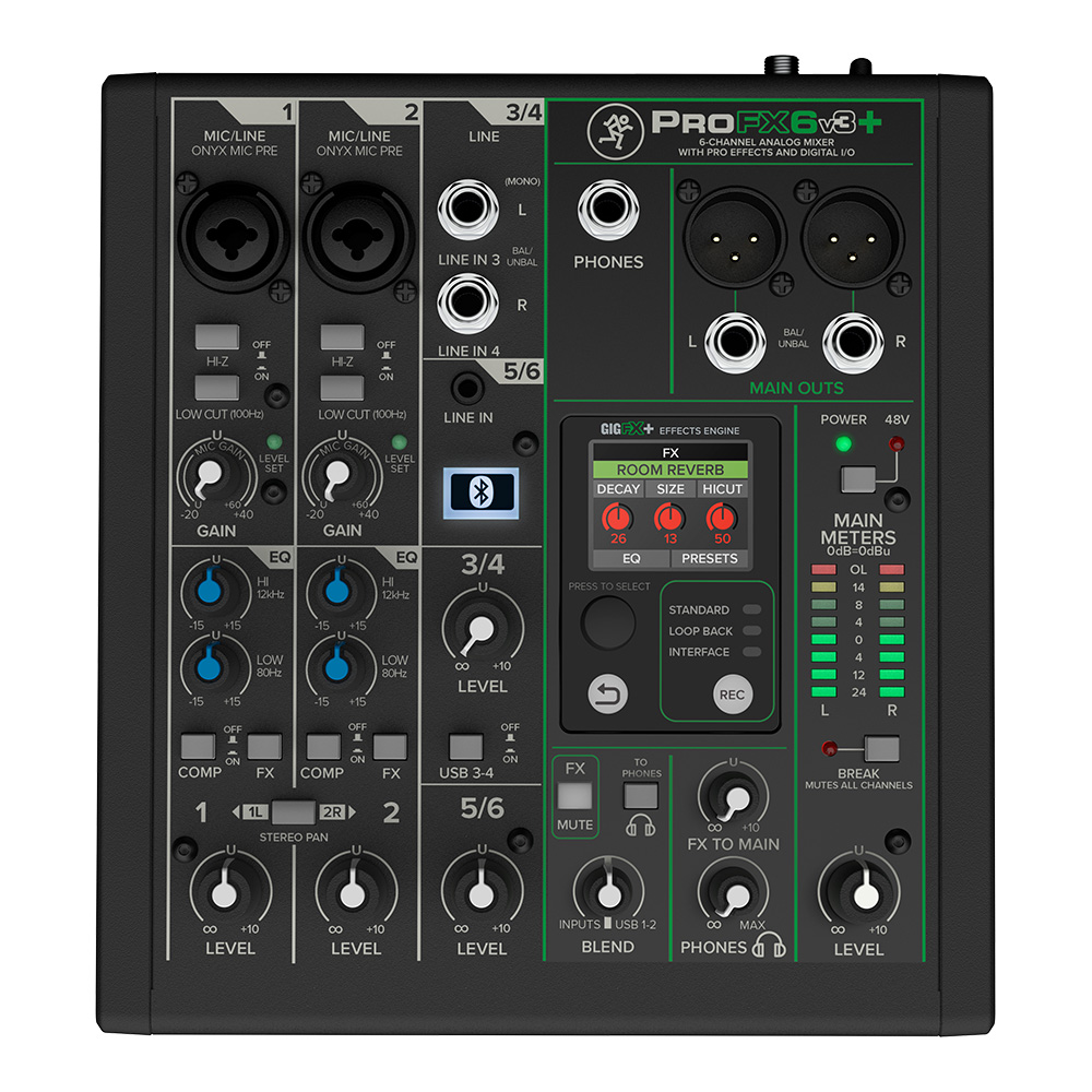 MACKIE <br>ProFX6v3+