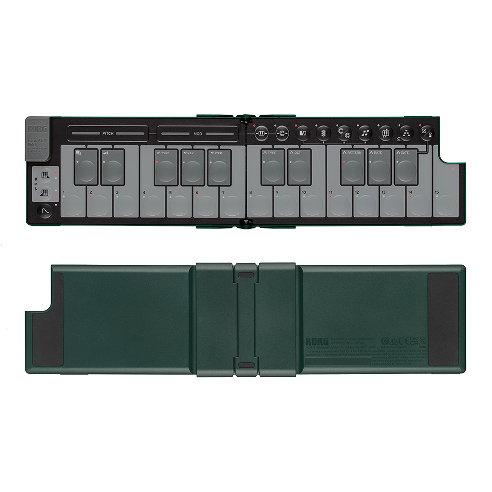 KORG <br>nanoKEY Fold AG (Alpine Green)
