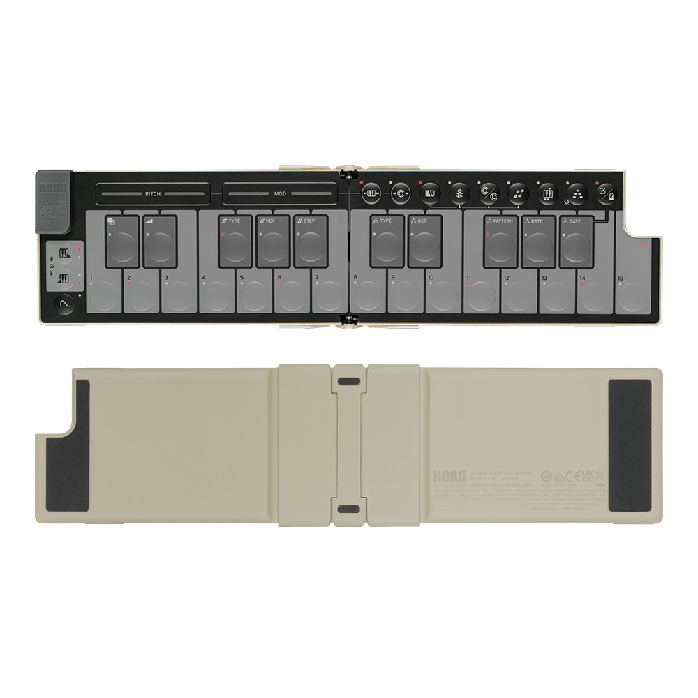 KORG <br>nanoKEY Fold SB (Sand Beige)