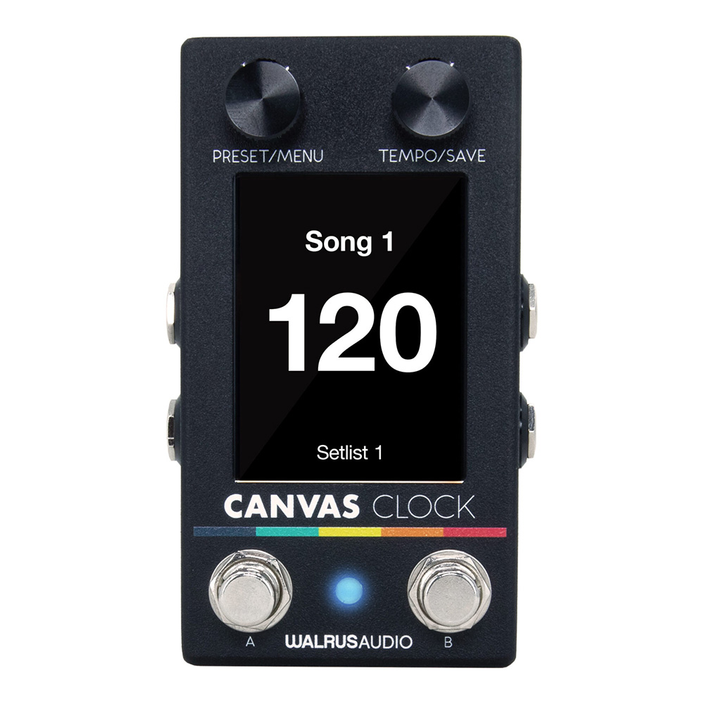 WALRUS AUDIO <br>Canvas Clock [WAL-CANV/CLK]