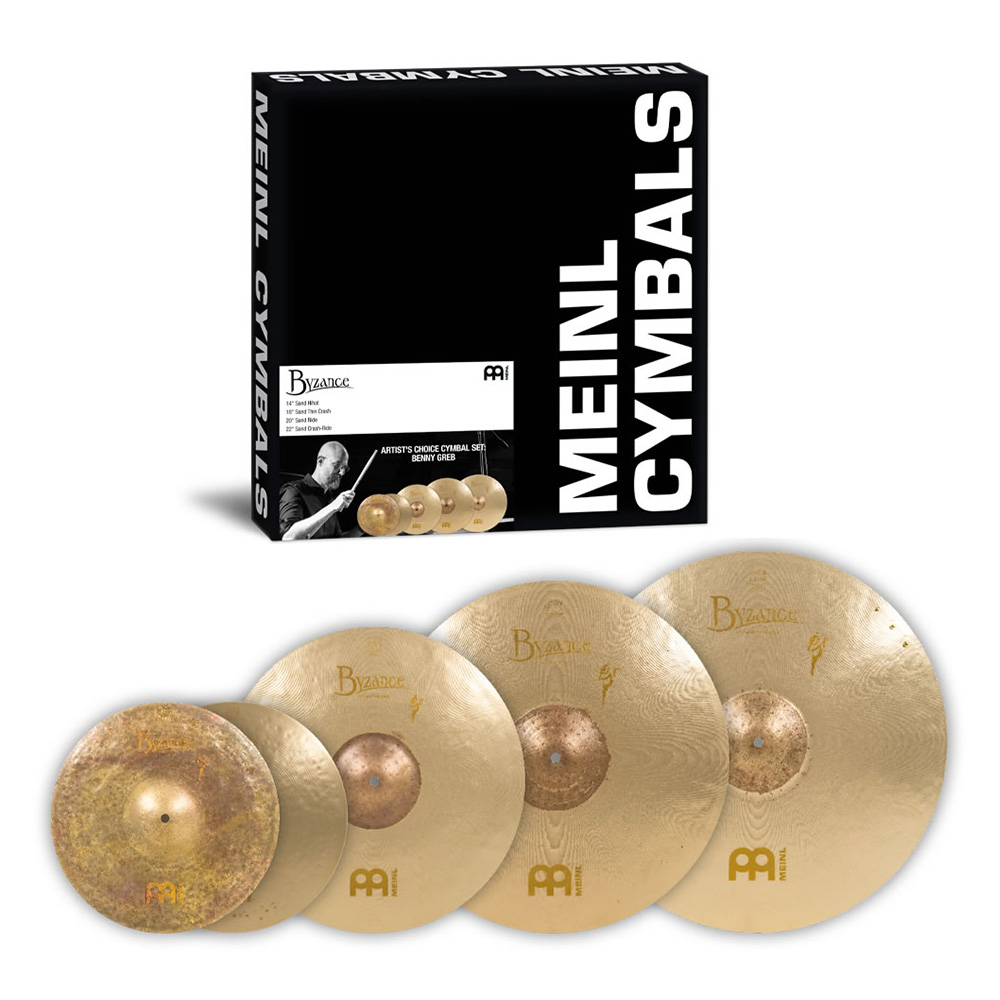 MEINL <br>A-CS3 [Artist's Choice Cymbal Set - Benny Greb Set]