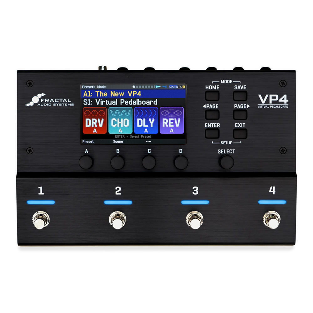 Fractal Audio Systems <br>VP4 Virtual Pedalboard