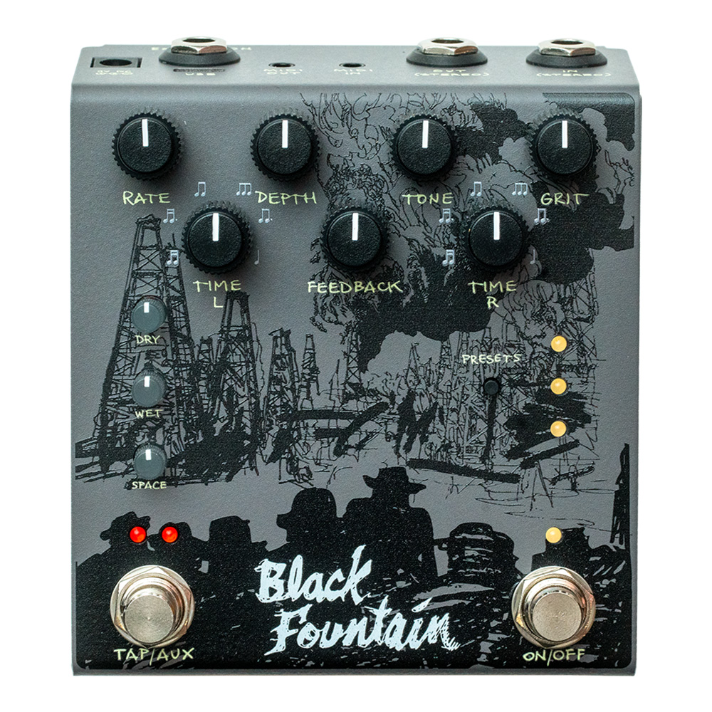 OLD BLOOD NOISE ENDEAVORS <br>Black Fountain Stereo / Slate [Oil Can Inspired Delay + More]