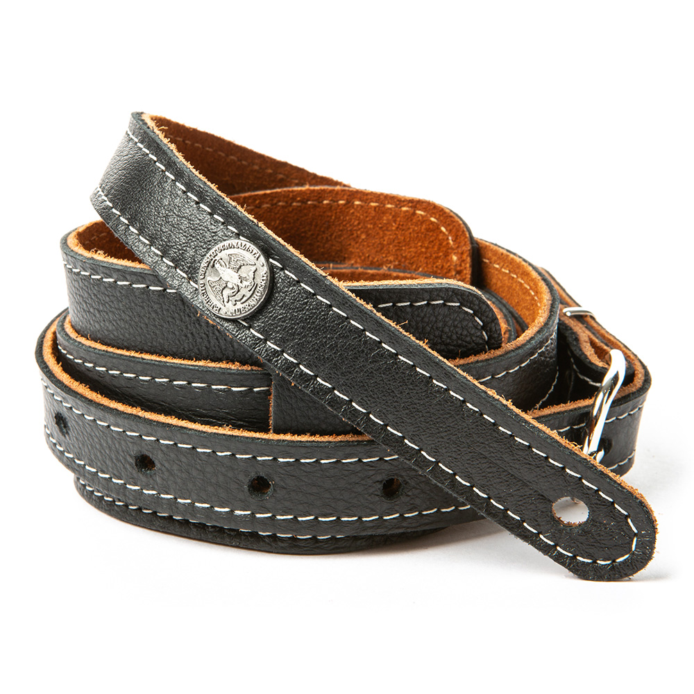 Jim Dunlop <br>REV. WILLY'S SIGNATURE VINTAGE LEATHER STRAP [RW01]