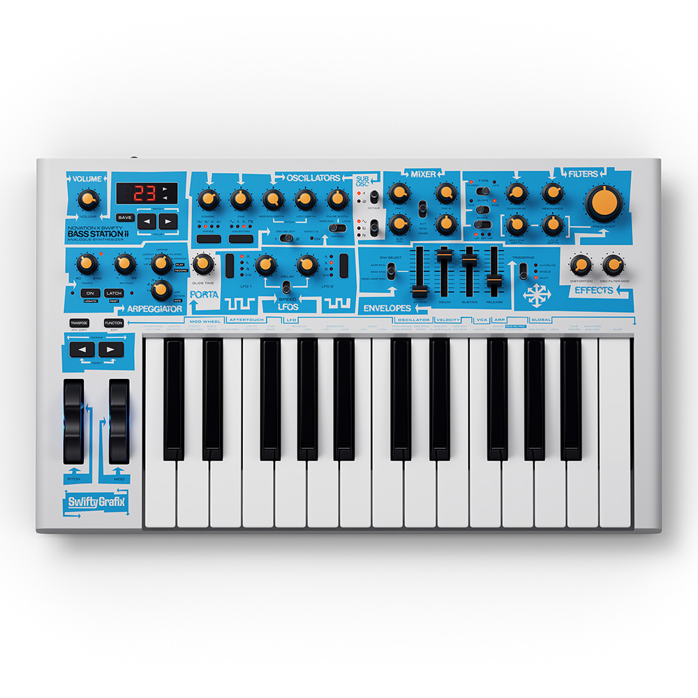 Novation <br>Bass Station II Swifty Edition