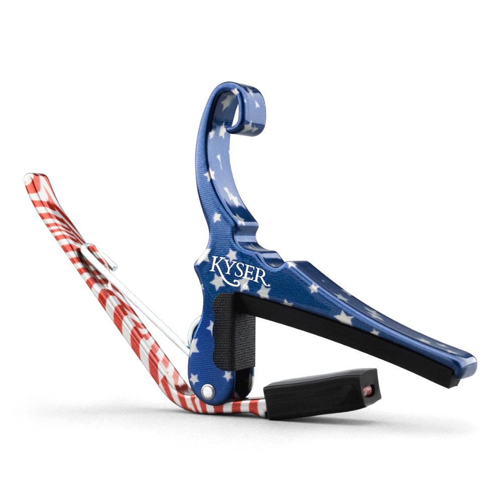 Kyser <br>KG6STARA / Stars & Stripes [Quick-Change Acoustic Guitar Capo]