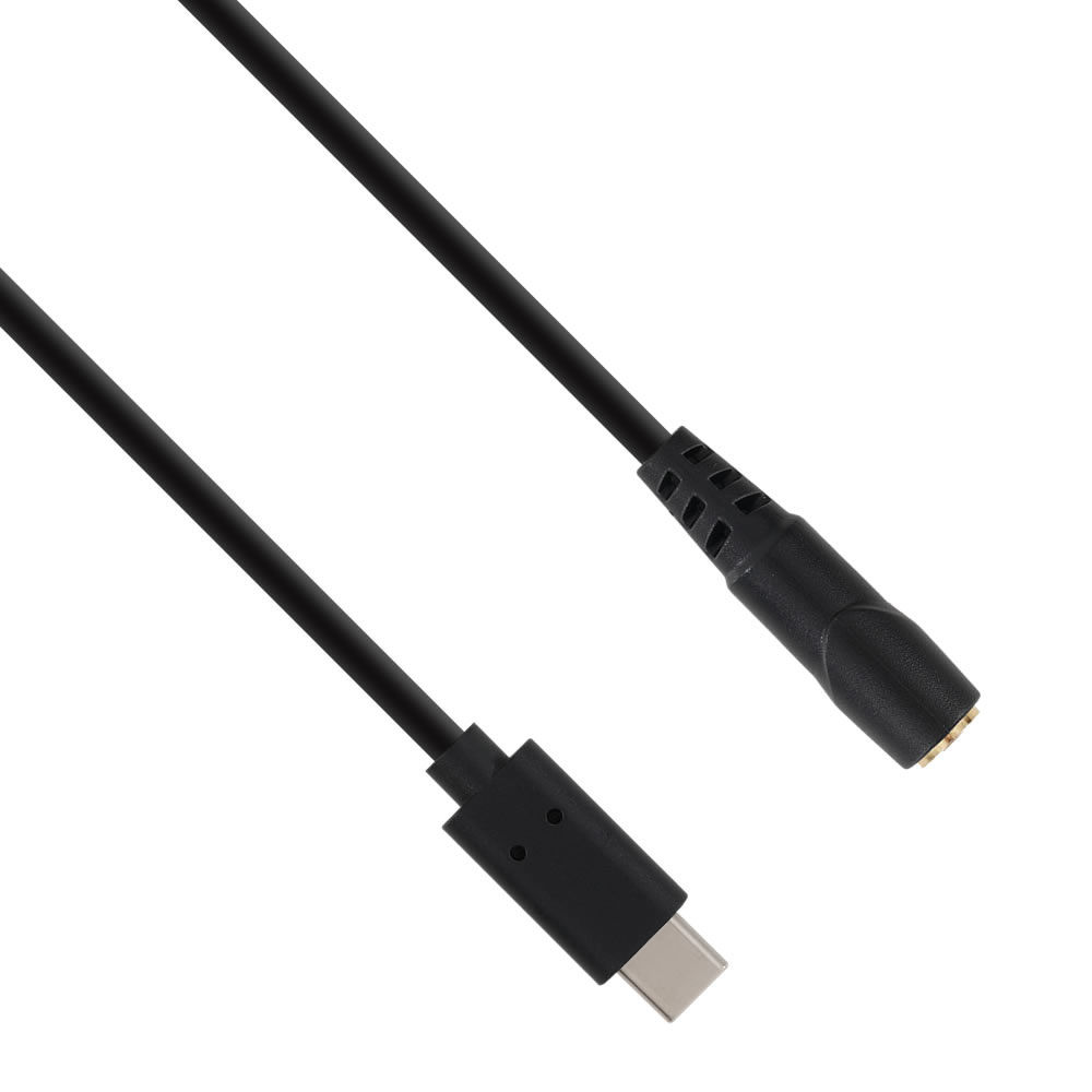 TRUE DYNA <br>TD-USB-F015 [USB TYPE-C x 3.5mmXeI~jWbN (X) / 15cm]