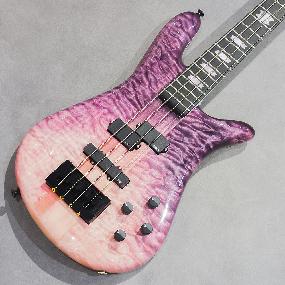 Spector <br>USA Custom Shop NS-2 QM/SA M/EB EMG PJ/X Pink Fade High Gloss