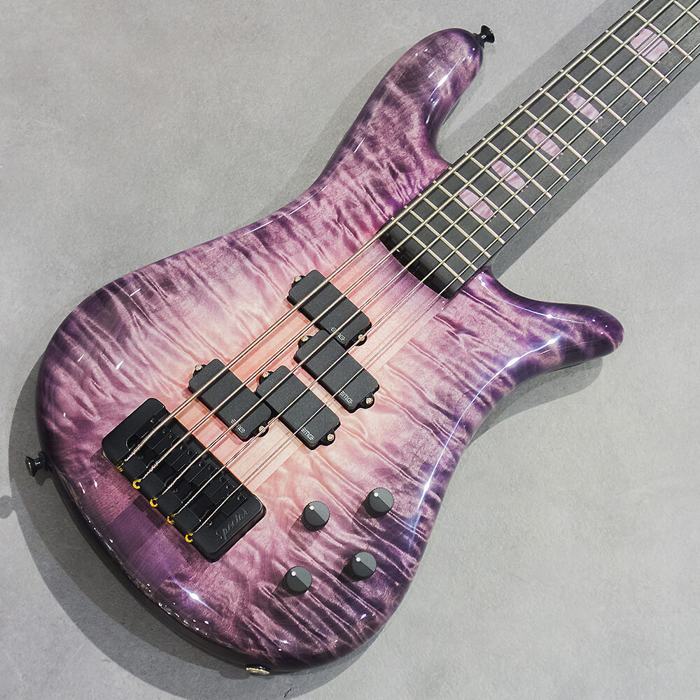 Spector <br>USA Custom Shop NS-5 MGQ/SA M/EB EMG Pink Purple Burst High Gloss