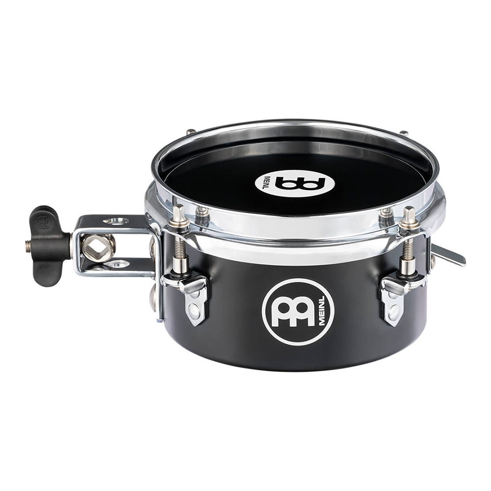 MEINL <br>6" Drummer Snare Timbale Wire-in, Black [MDST6BK]