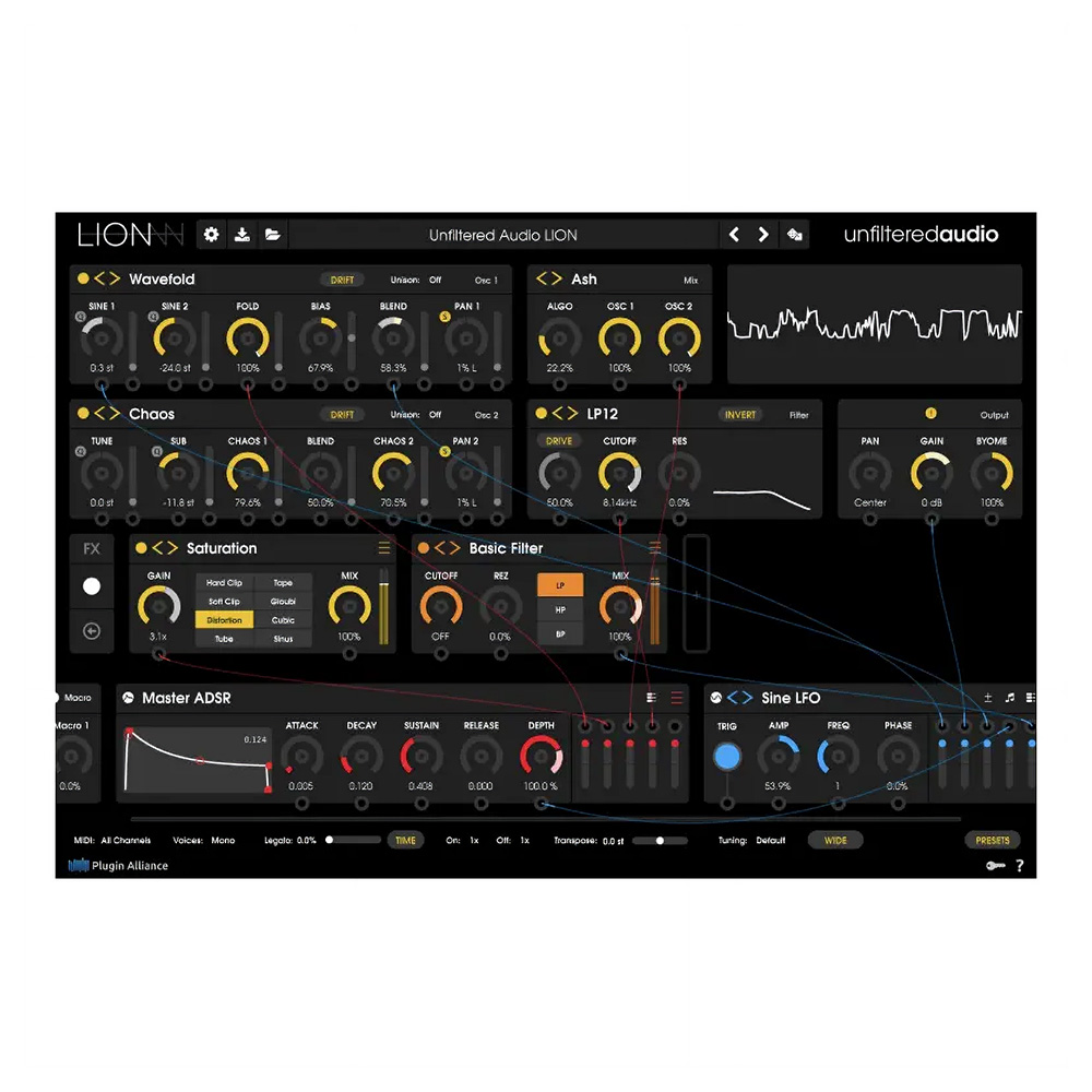 Plugin Alliance <br>Unfiltered Audio LION