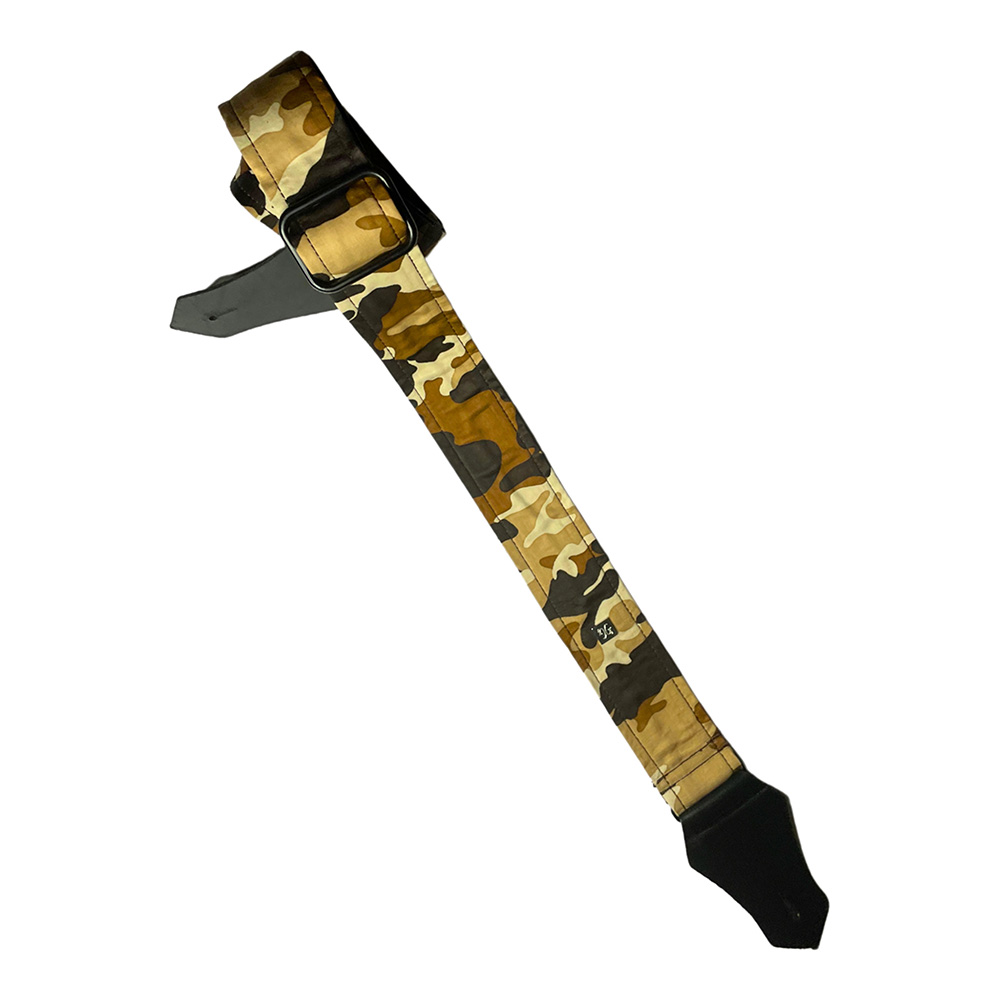 Get'm Get'm <br>Camo 2" Guitar Strap / Camo Brown [00111633]