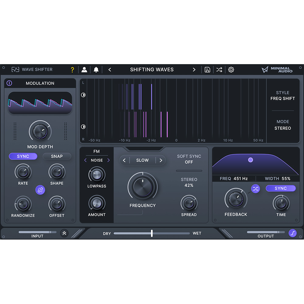 Minimal Audio <br>Wave Shifter