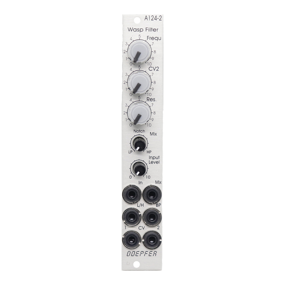 Doepfer <br>A-124-2 Wasp Filter (Slim Version)