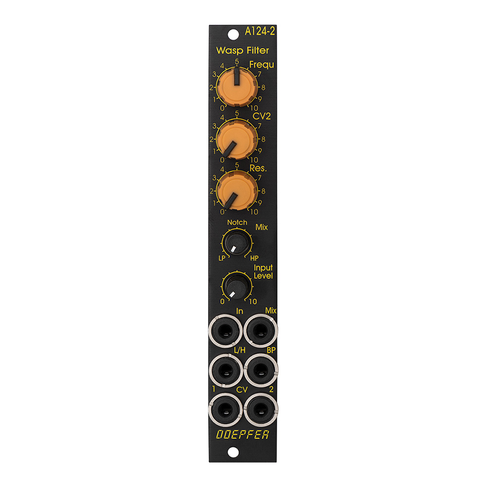 Doepfer <br>A-124-2 SE Wasp Filter (Slim Version)