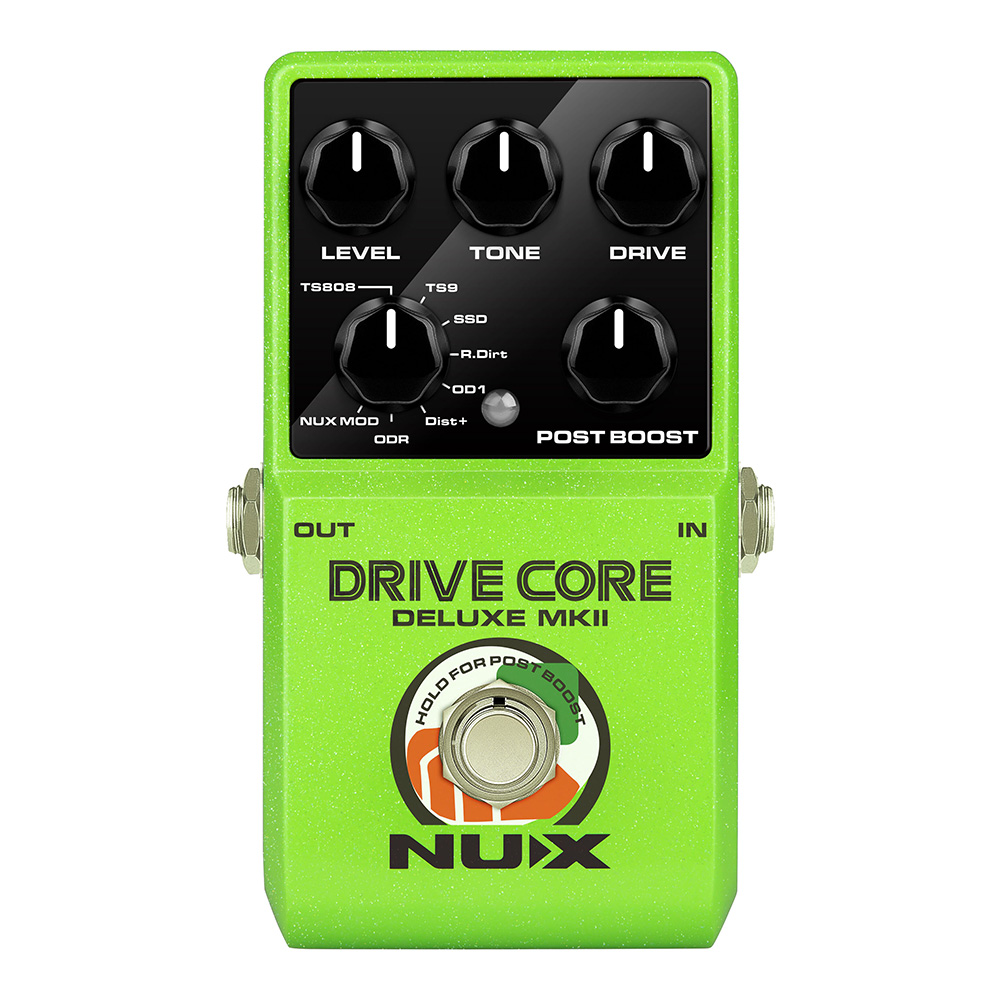 NUX <br>Drive Core Deluxe MKII -8-way OD combination pedal-