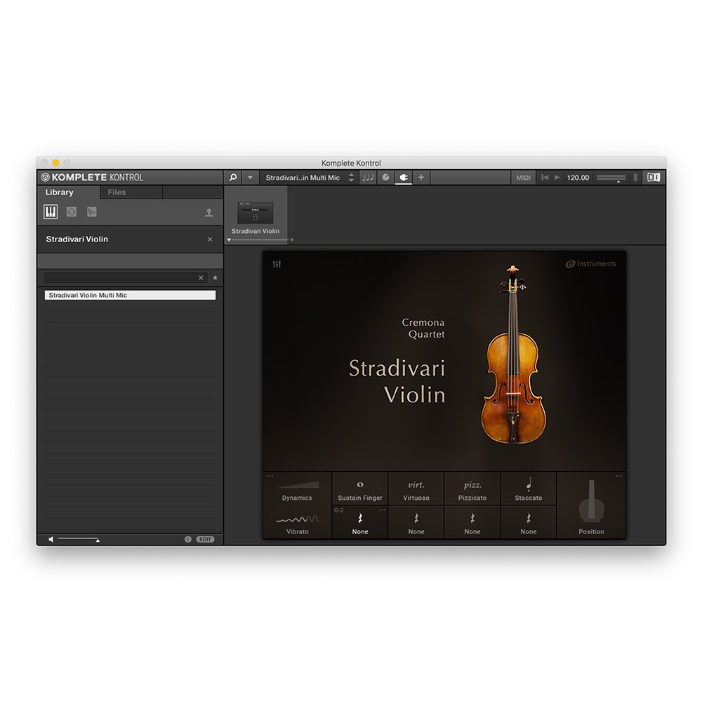 Native Instruments <br>Stradivari Violin
