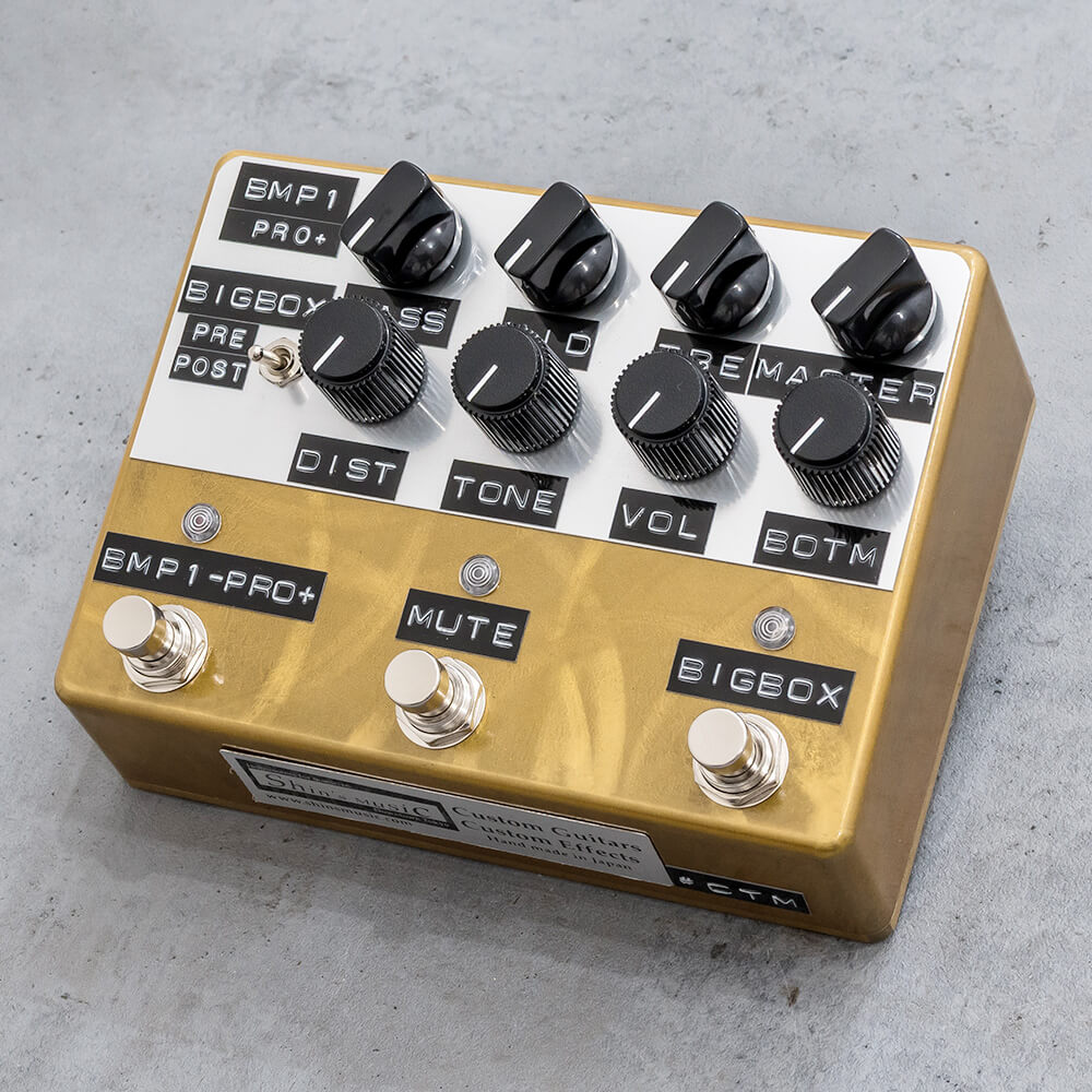 Shin's Music <br>Bass Master Preamp Pro+ / BIG BOX Gold Scratch