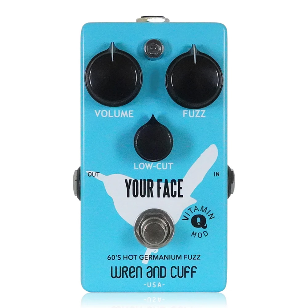 Wren and Cuff <br>Your Face 60s Vitamin Q Mod / Blue