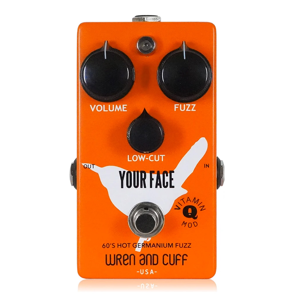 Wren and Cuff <br>Your Face 60s Vitamin Q Mod / Orange