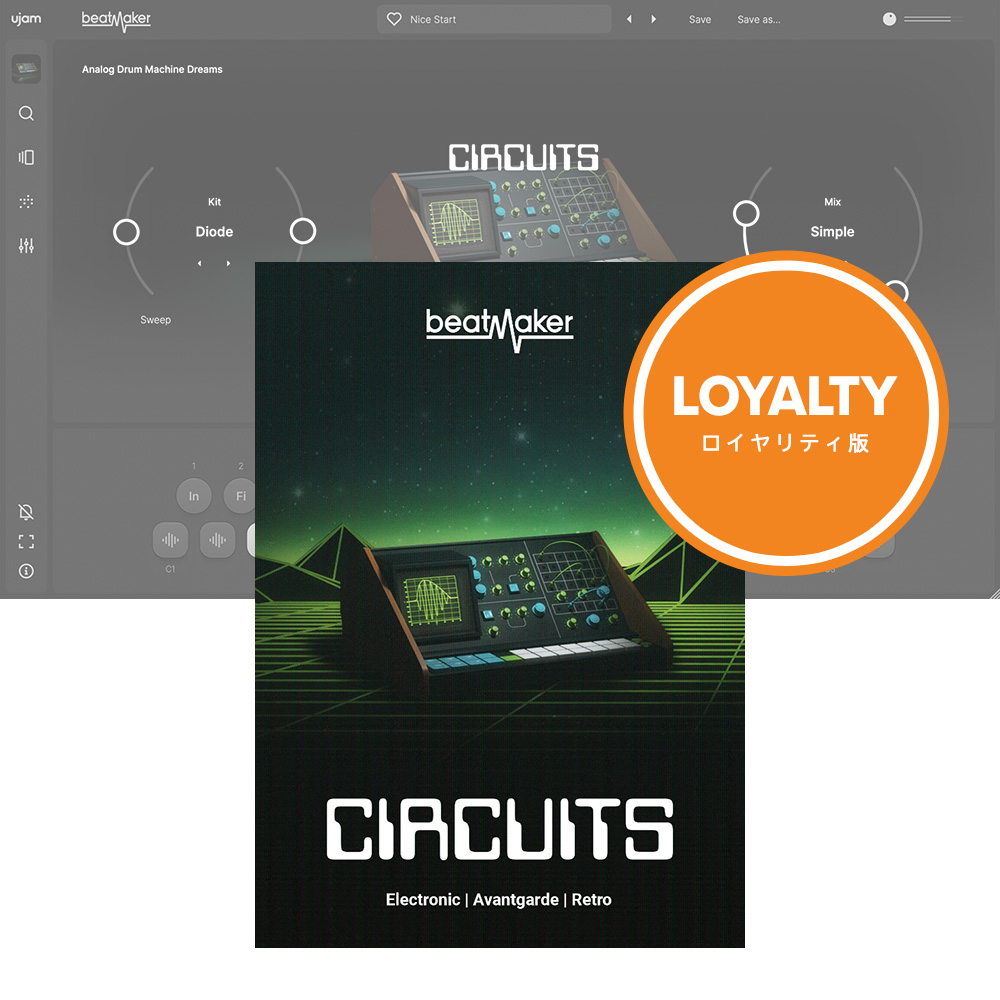 UJAM <br>Beatmaker CIRCUITS 3 CeB