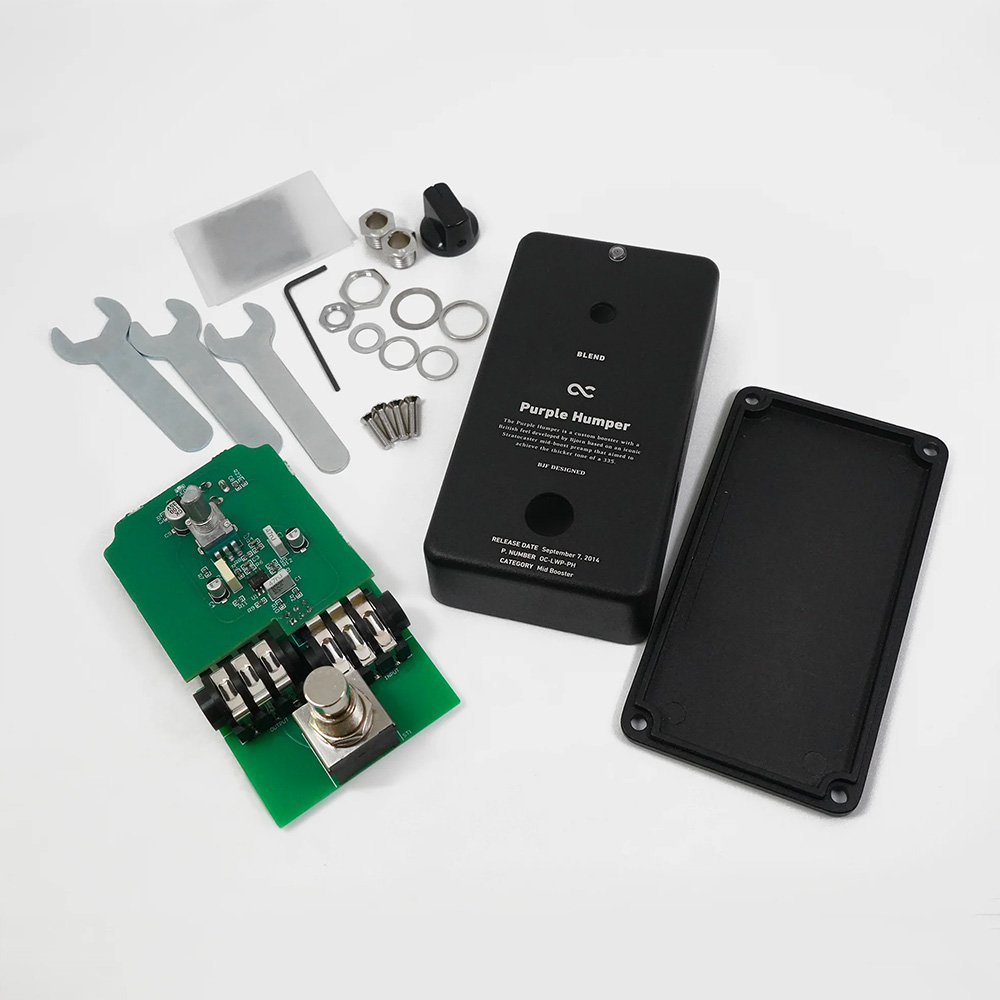 One Control <br>LWP Series Purple Humper Solder Free Pedal Kit
