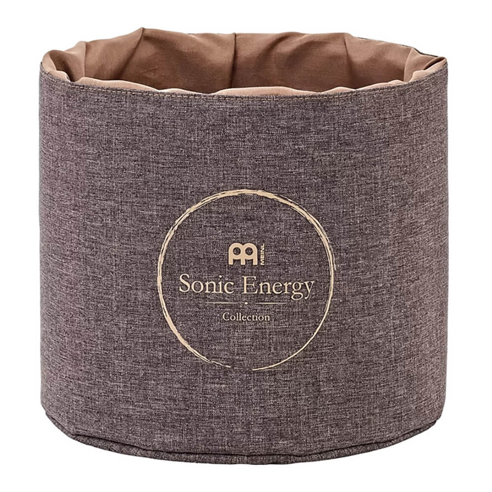 MEINL Sonic Energy <br>8" Crystal Singing Bowl Sleeve, Brown [CSBS8BR]