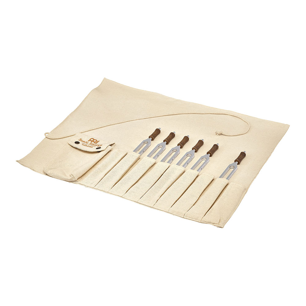 MEINL Sonic Energy <br>6-piece Binaural Therapy Tuning Fork Set [TTF-BT-SET-R]