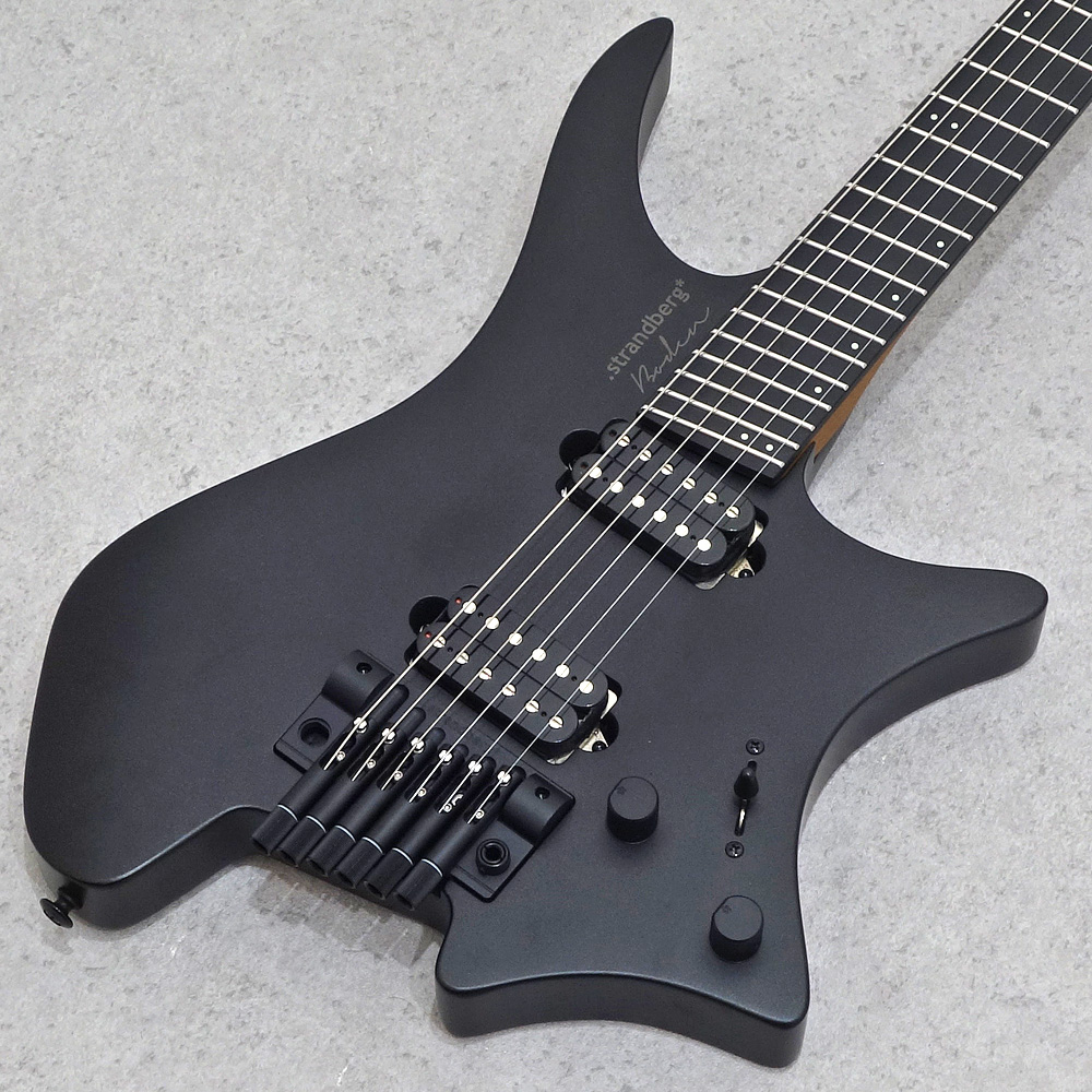 strandberg <br>Boden Metal NX 6 Tremolo Black Granite