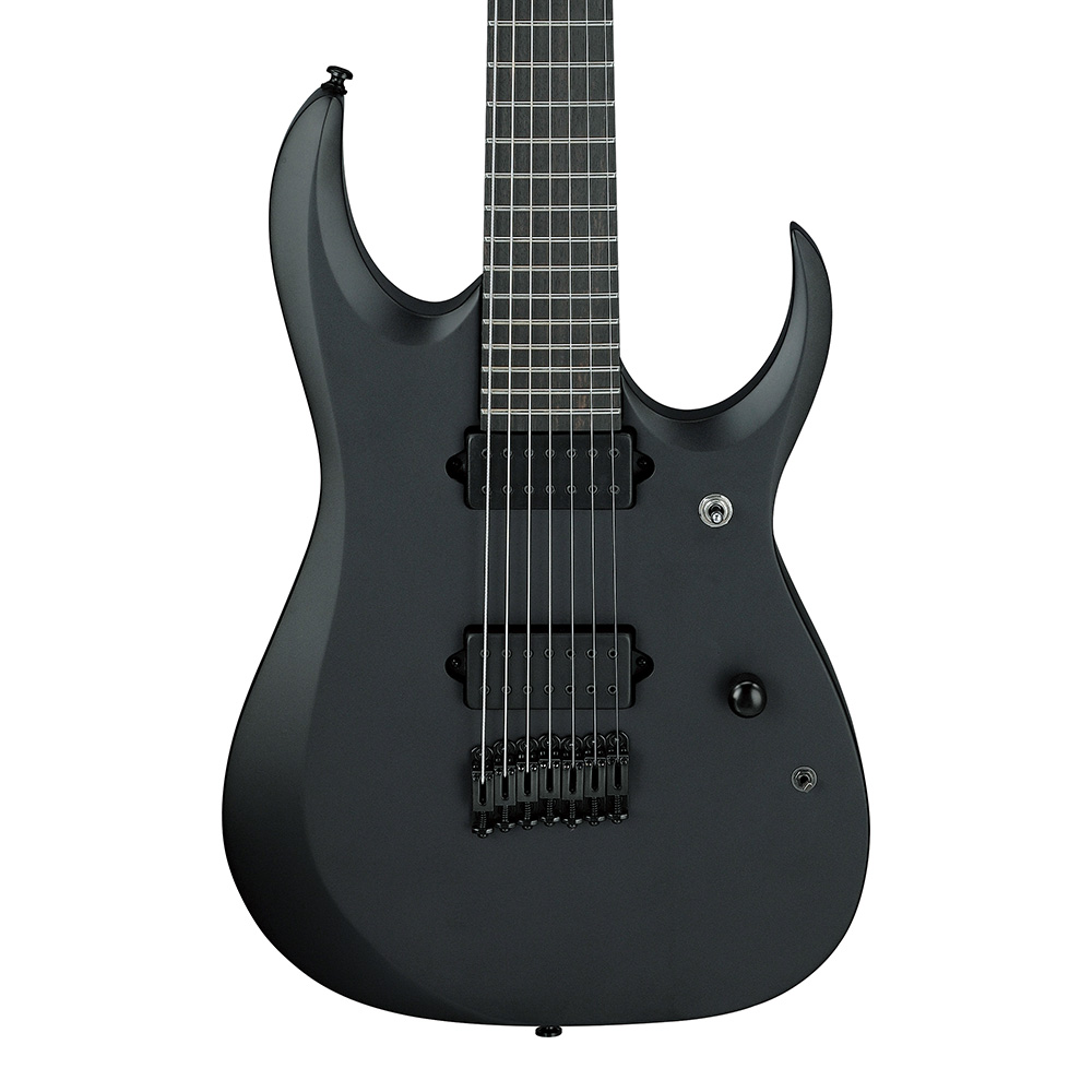 Ibanez <br>RGD IronLabel RGDRB71-BKF (Black Flat)