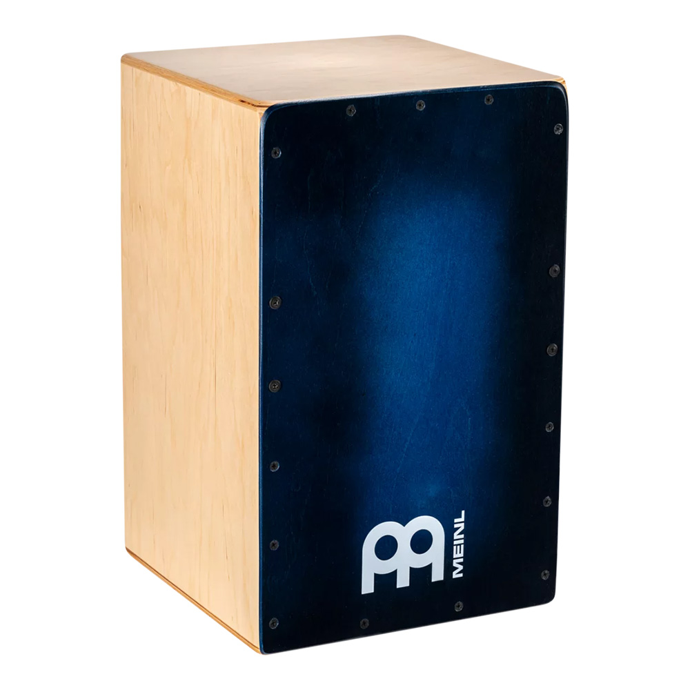 MEINL <br>Snarecraft Series Cajons Cajon, Blue Burst [SC100BLB]